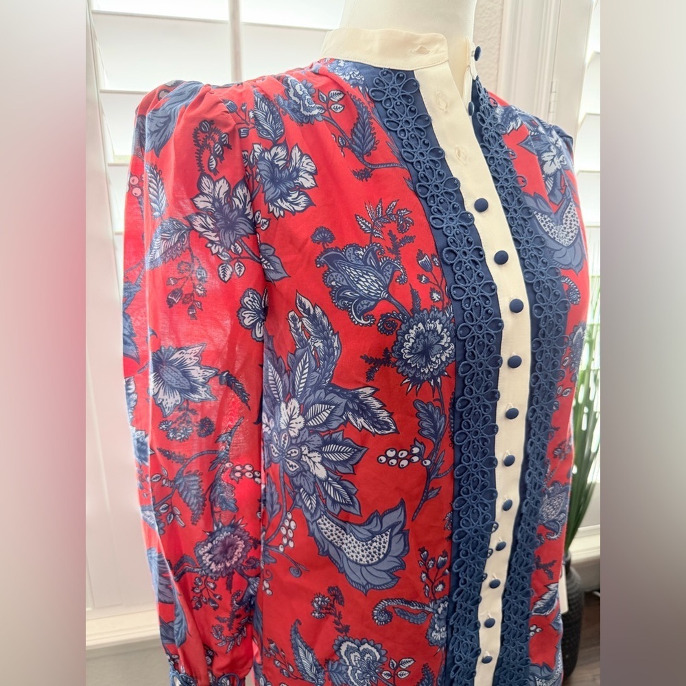 Etcetera Trellis Blouse - Picture 2 of 9